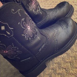 Justin Gypsy steel toe boots